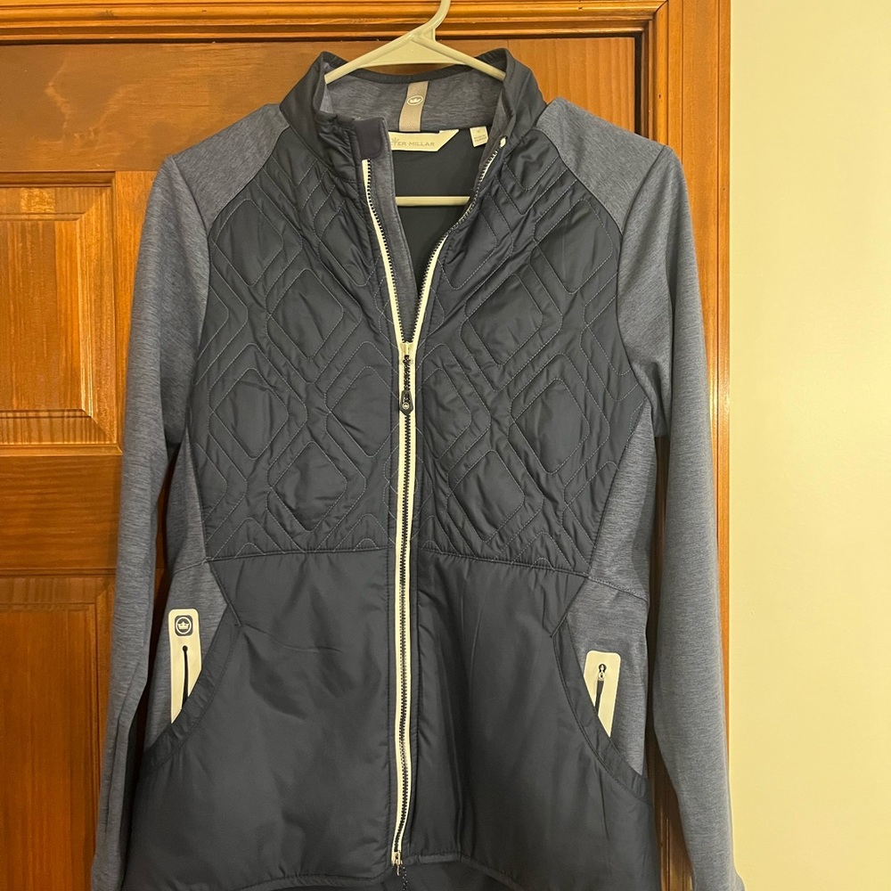 Peter Miller Navy/Blue Golf Jacket